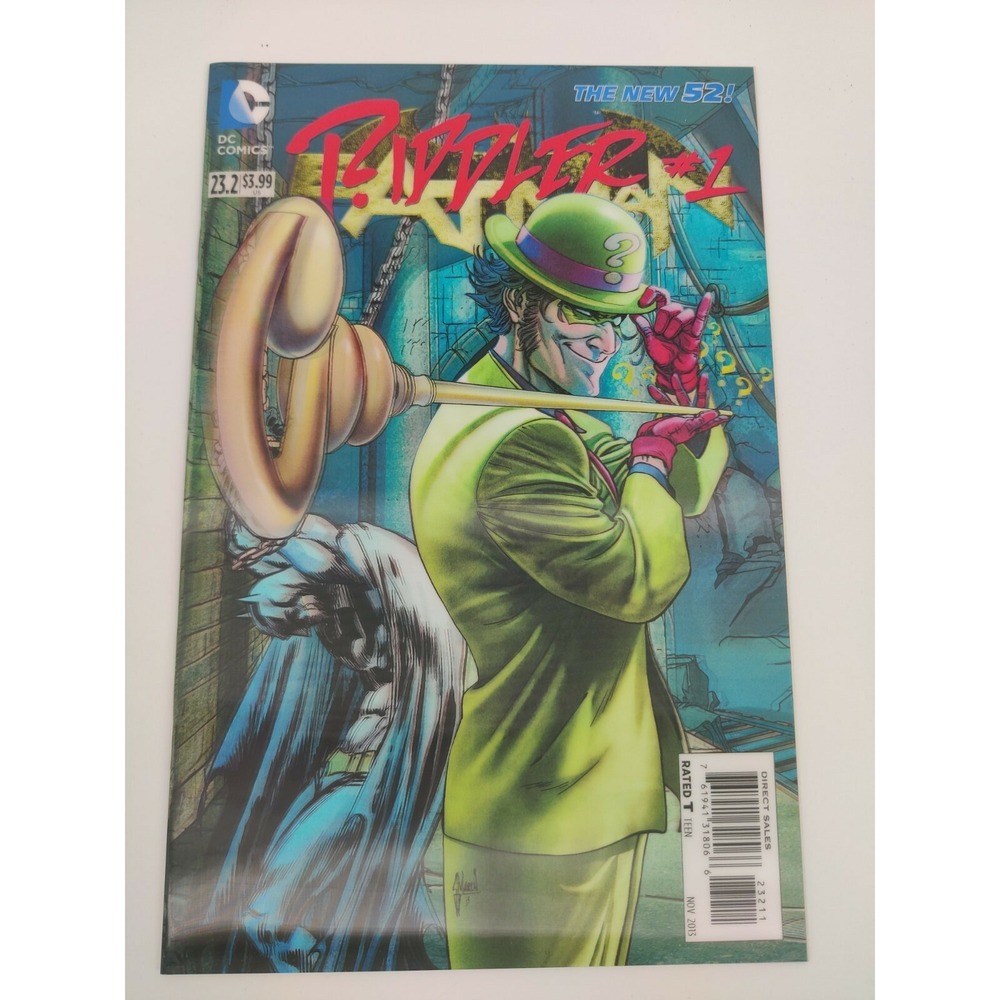 Batman Vol. 2, DC Comics: The New 52 Batman #23.2‎ - Regular Riddler Cover 2013